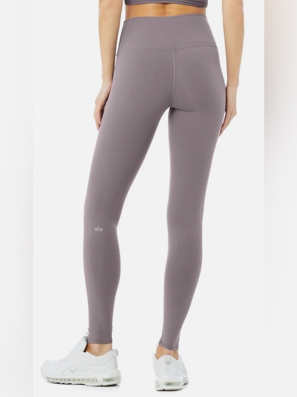 ALO Yoga 7/8 High Waist Airbrush Purple Dusk Leggings